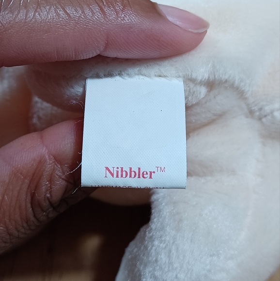 -Ty Beanie Babies Nibbler, Rabbit, Retired, Collectible, Nice Gift Plush - Picture 7 of 10